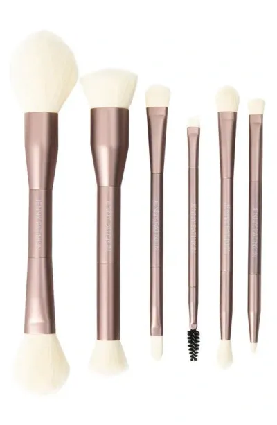 Jenny Patinkin Dual Ended Makeup Brush Set In Rose Gold