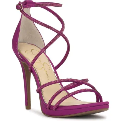 Jessica Simpson Jaeya Sandal In Mulberry