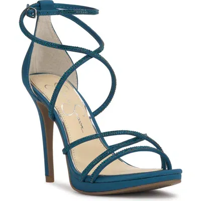 Jessica Simpson Jaeya Sandal In Teal