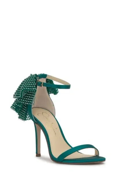 Jessica Simpson Moure Ankle Strap Sandal In Green