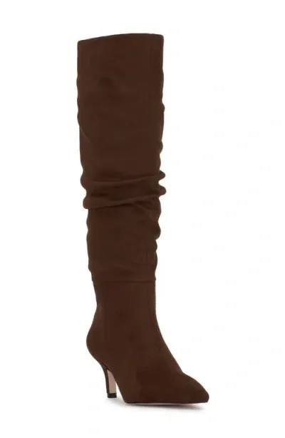 Jessica Simpson Naevy Pointed Toe Knee High Boot In Brown