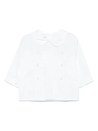 Jesurum Baby Babies' Button-detail Shirt In White