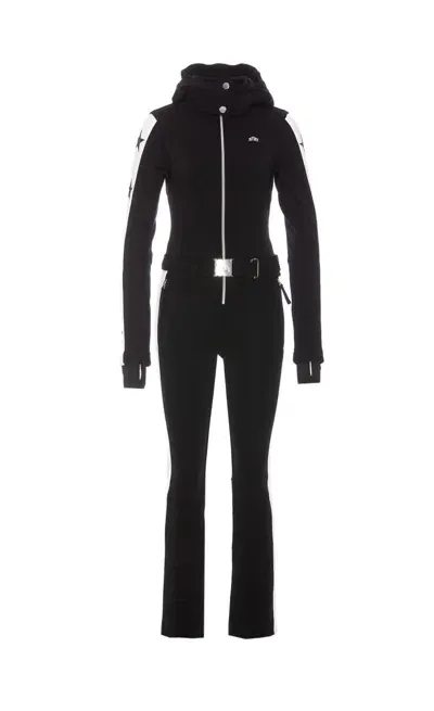 Jet Set Magic Ghoster Embroidered Ski Suit In Black