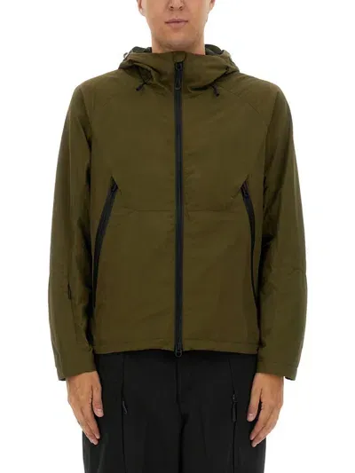 Jg1 Hooded Jacket In Green