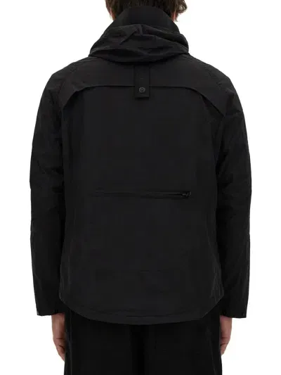 Jg1 Hooded Jacket In Black