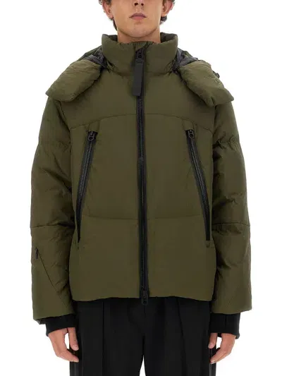 Jg1 Jacket With Zip In Green