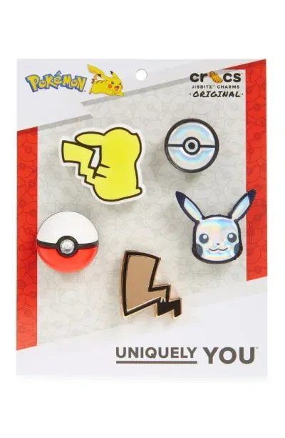 Jibbitz Pokémon 5-pack  Shoe Charms In White