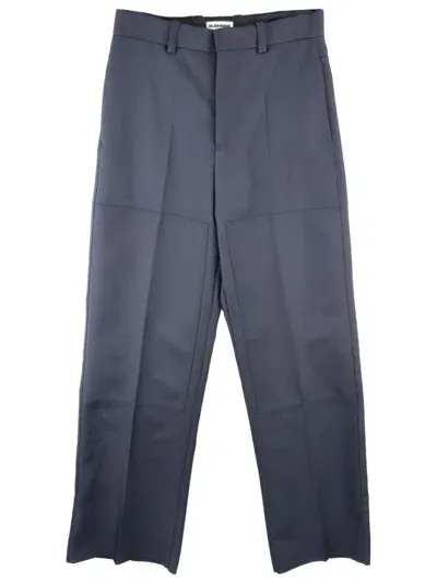 Jil Sander Tailored Trousers In ブルー