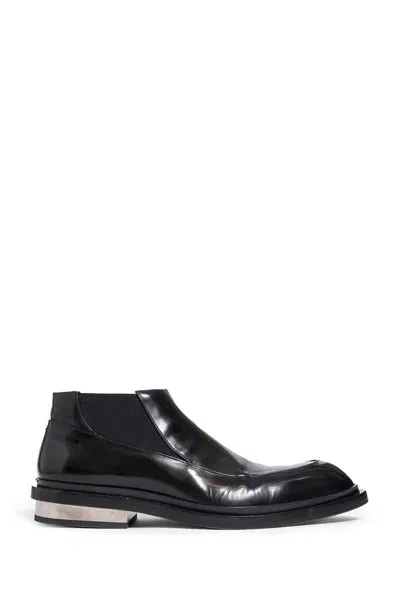 Jil Sander Ankle Boots In Black