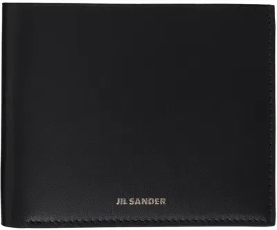 Jil Sander Black Pocket Wallet In 001 Black