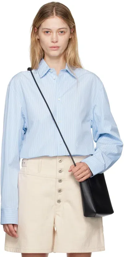 Jil Sander Blue Thursday Shirt In 491 Transparent Sky