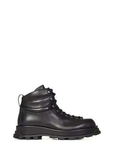 Jil Sander Boots In Black