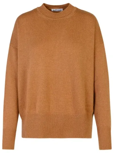 Jil Sander Brown Cashmere Sweater