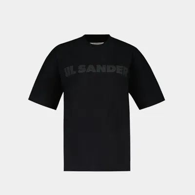 Jil Sander Cn Ss T Shirt In Black