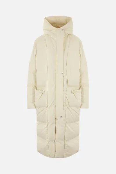 Jil Sander Coats In White