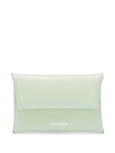 Jil Sander Coin Purse In Green