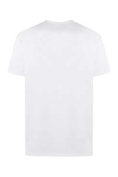 Jil Sander Cotton Crew-neck T-shirt In White