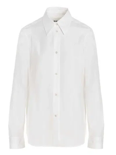 Jil Sander Cotton Shirt In White