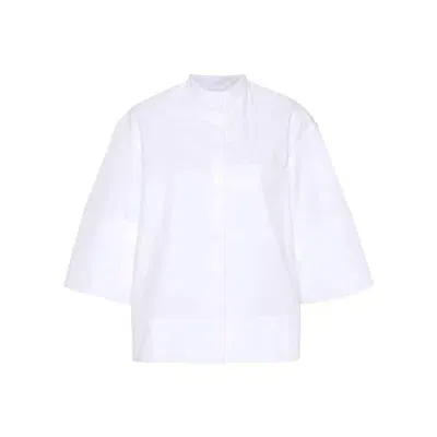 Jil Sander Cotton Shirt In White