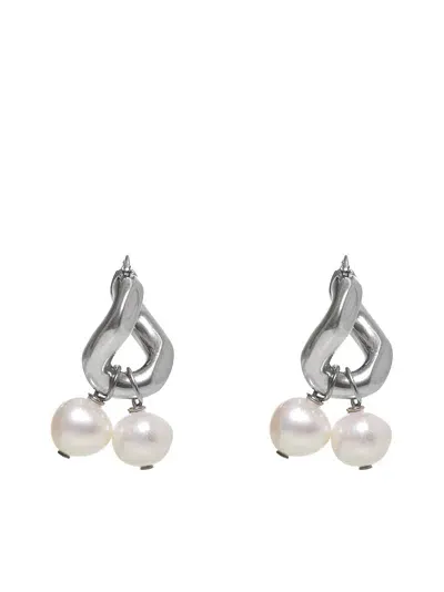 Jil Sander Earrings In Silver