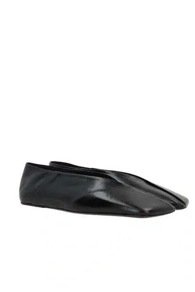 Jil Sander Flat Shoes In Black