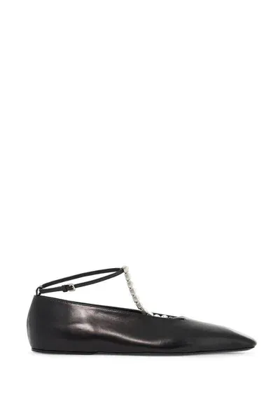 Jil Sander Flats In Black