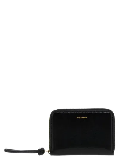 Jil Sander Giro Wallet In Black