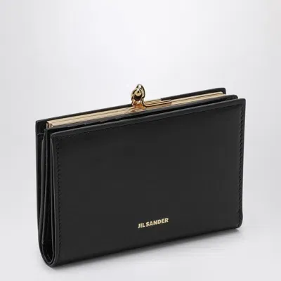 Jil Sander Goji Small Wallet In Black