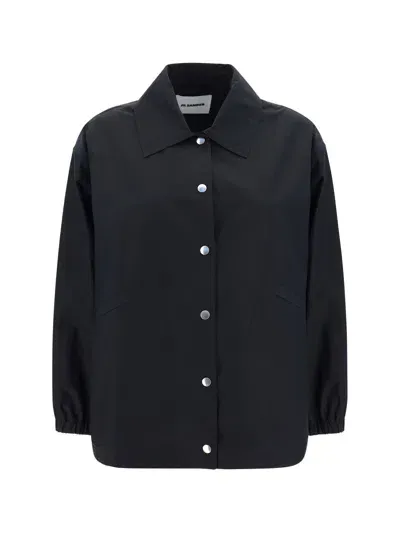 Jil Sander Jacket In Black