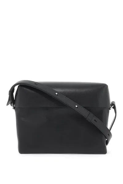 Jil Sander Lid Crossbody Bag In Black (black)