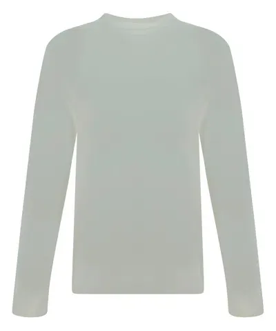 Jil Sander Long Sleeve T-shirt In White