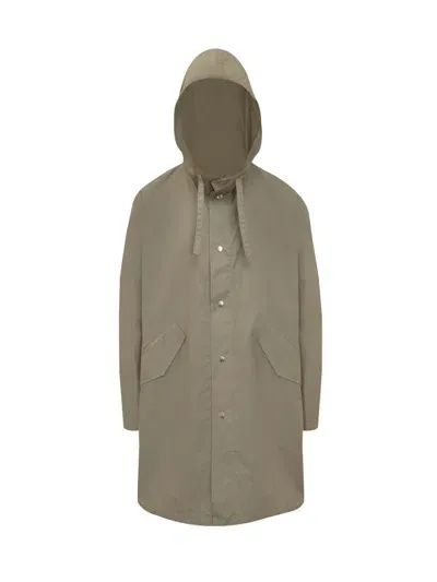 Jil Sander 01 Trench In Green