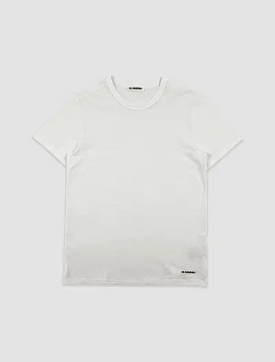 Jil Sander Short-sleeved T-shirt In White