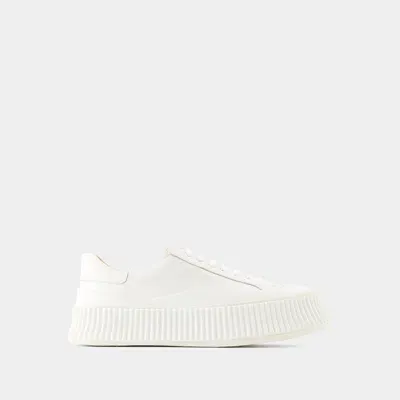 Jil Sander Sneakers In White