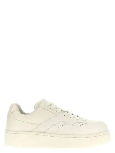 Jil Sander Orb Sneakers In White