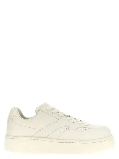 Jil Sander Sporty Sneakers In White