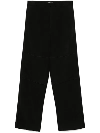 Jil Sander Straight-leg Trousers In Black