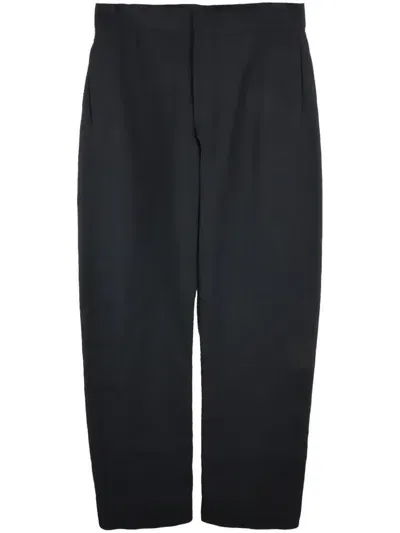 Jil Sander Straight-leg Trousers In Schwarz