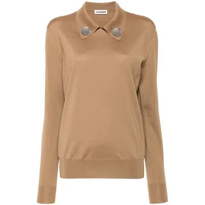 Jil Sander Sweaters In Neutrals