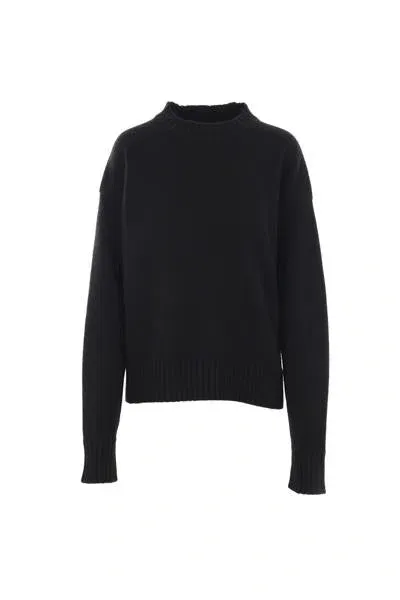 Jil Sander Sweaters In Black