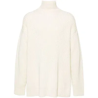 Jil Sander Sweaters In White