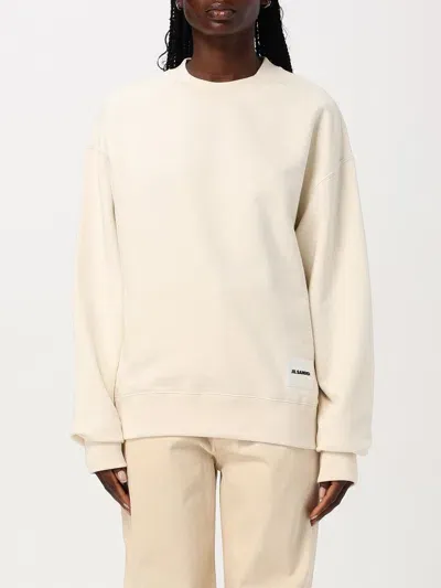 Jil Sander Sweatshirt  Woman Color Yellow In Gelb