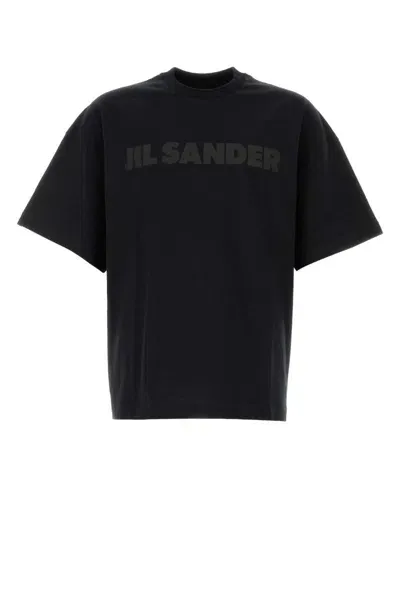 Jil Sander T-shirt Cn Ss-m Nd  Male In Black