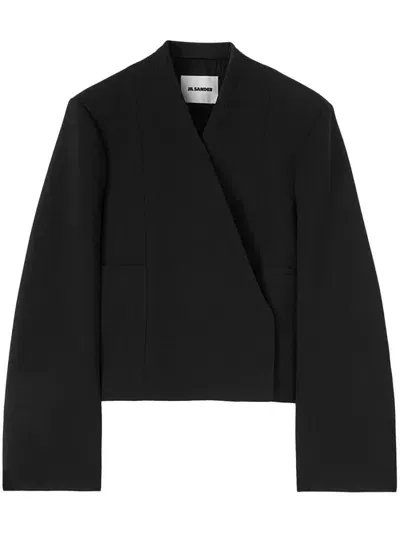 Jil Sander Tailored Jacket In Schwarz