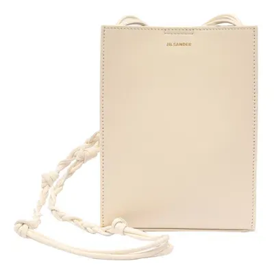 Jil Sander Tangle Crossbody Bag In White