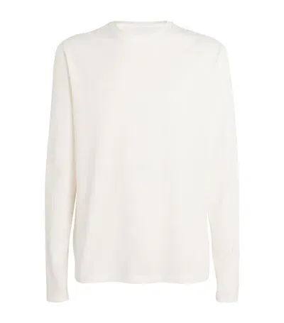 Jil Sander Universal Consciousness Long-sleeve T-shirt In White