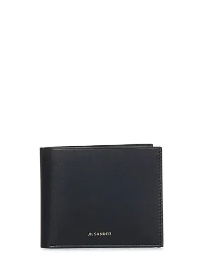 Jil Sander Wallet In Nero