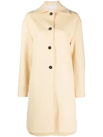 Jil Sander Women's Vanilla Cashmere Jacket For Fw23 In Butter