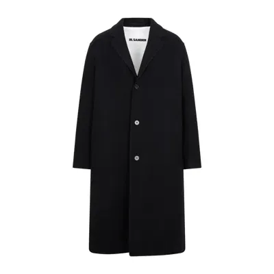 Jil Sander Wool Sport Coat In Black