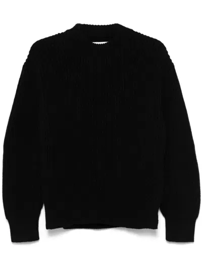 Jil Sander Wool Sweater In Black